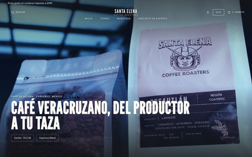 Tienda en línea de Santa Elena Coffee Roasters